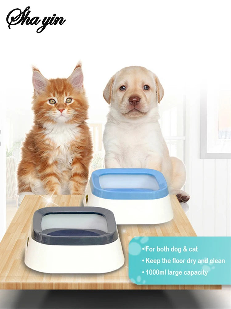 Outdoor Pet Floating Water Basin, Water Bowl, Car Mounted Bowl, Splash Proof And Spill Proof Water Dispenser For Dogs And Cats