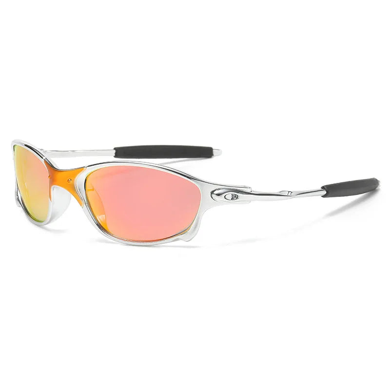 Retro Sun Glasses De Sol Masculino Colorful Sport Sunglasses Goggles UV400 Windproof Sunglasses for Men Women Fashion Eyewear