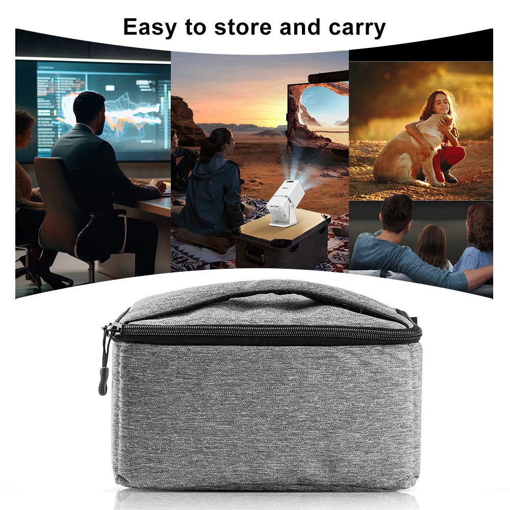 PROGAGA Mini Projector Carrying Bag Portable Carry Case Travel Bag For HY300 Pro HY300W HY320  Mini PG370 TD80W Mini Projector