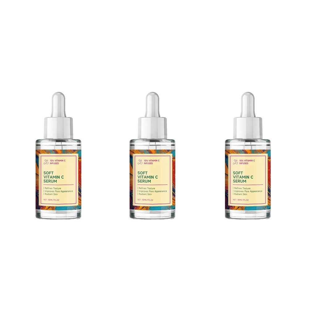 Vitamin C Serum Revitalizing Brightening Shrink Pores Hydrating Smoothing Firming Fade Fine Lines Stabilizing Repair Dull Serum