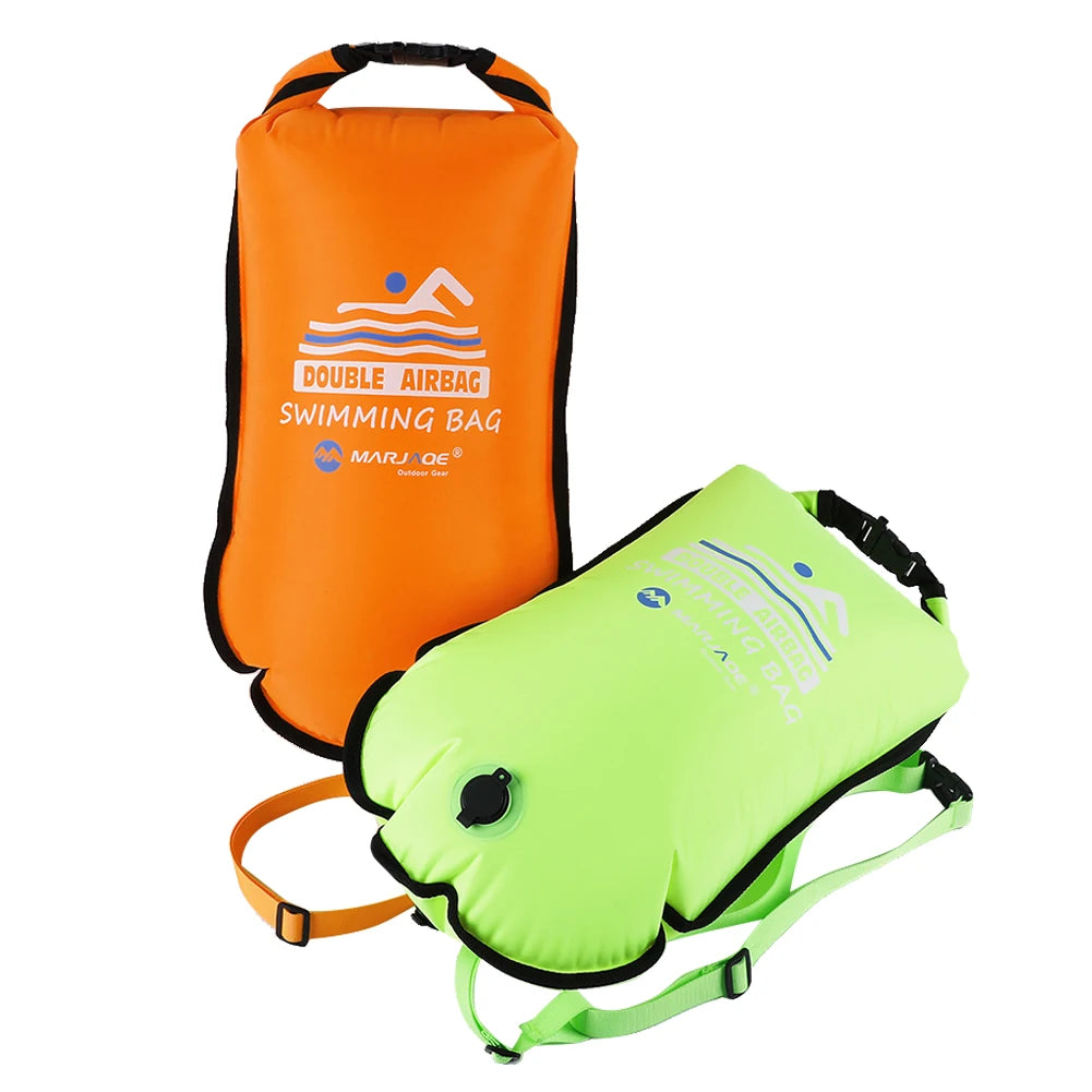Waterproof Dry Bags Backpack For Kayaking Boating Swimming Outdoor Water Sport Swimming Storage Float Dry Bag Double Air Bag