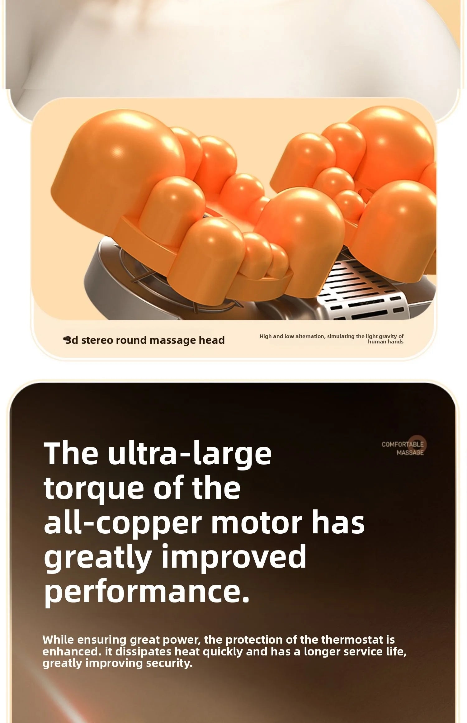 Back Massager for Deep Shiatsu Lower Back Neck Massager with Heat 3D Kneading Massage Pillow Shoulder Legs Gifts for Mom Dad Wom