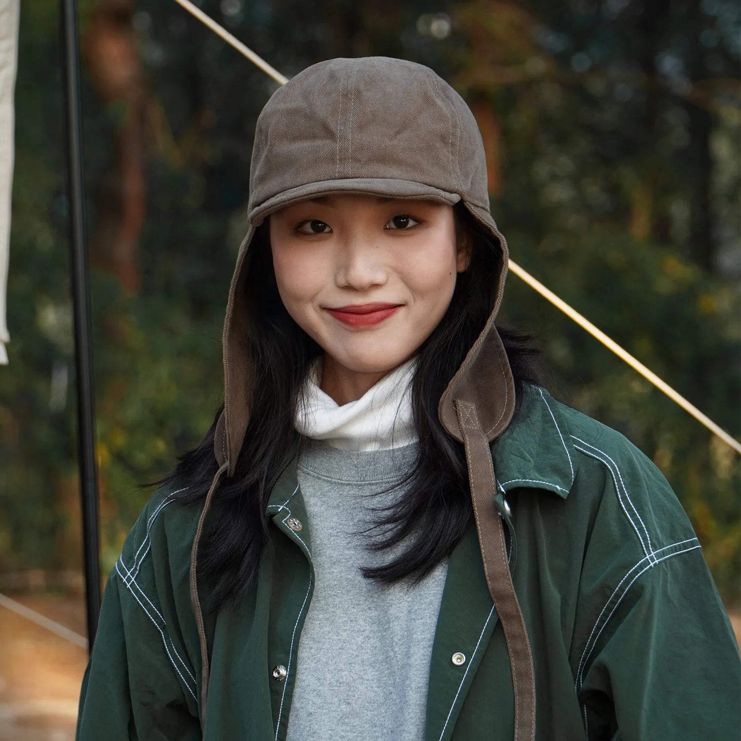 INS Women Men Cotton Auturm Winter Warm Trapper Bomber Hats 2022 Snow Caps Earflap Bonnet Russian Ushanka