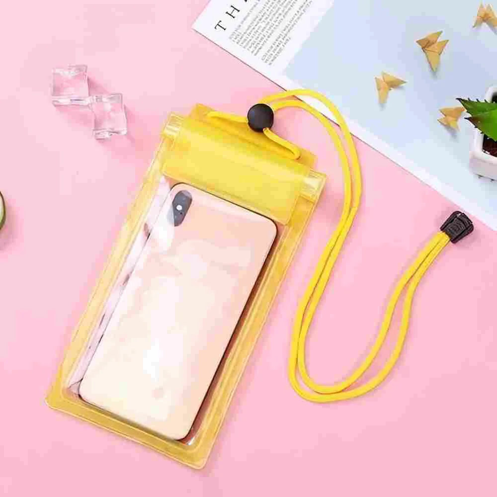 Summer Waterproof Phone Pouch Swimming Beach Dry Bag Phone Case Cover Camping Skiing Holder for iPhone Xiaomi 15 All Cell Phone