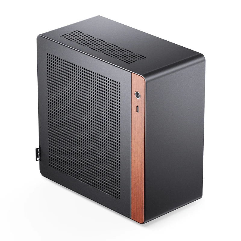 JONSBO N10/NV10 MINI ITX Case Supports 1U FLEX Power Supply Aluminum Alloy Desktop Office Computer Case