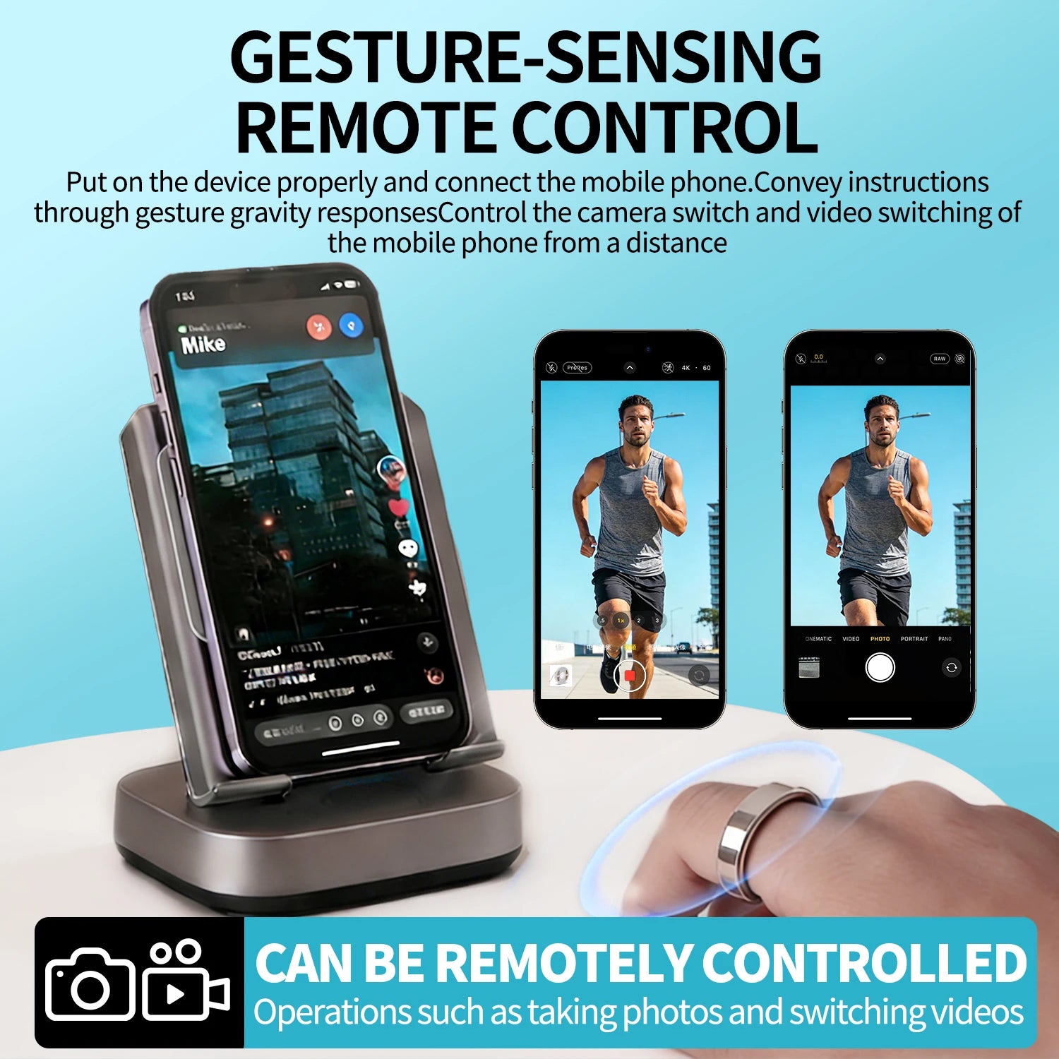 Smart Ring Health Tracker Heart Rate Blood Oxygen Sleep Monitor IP67 Waterproof Magnetic Charging Fitness Tracker iOS Android