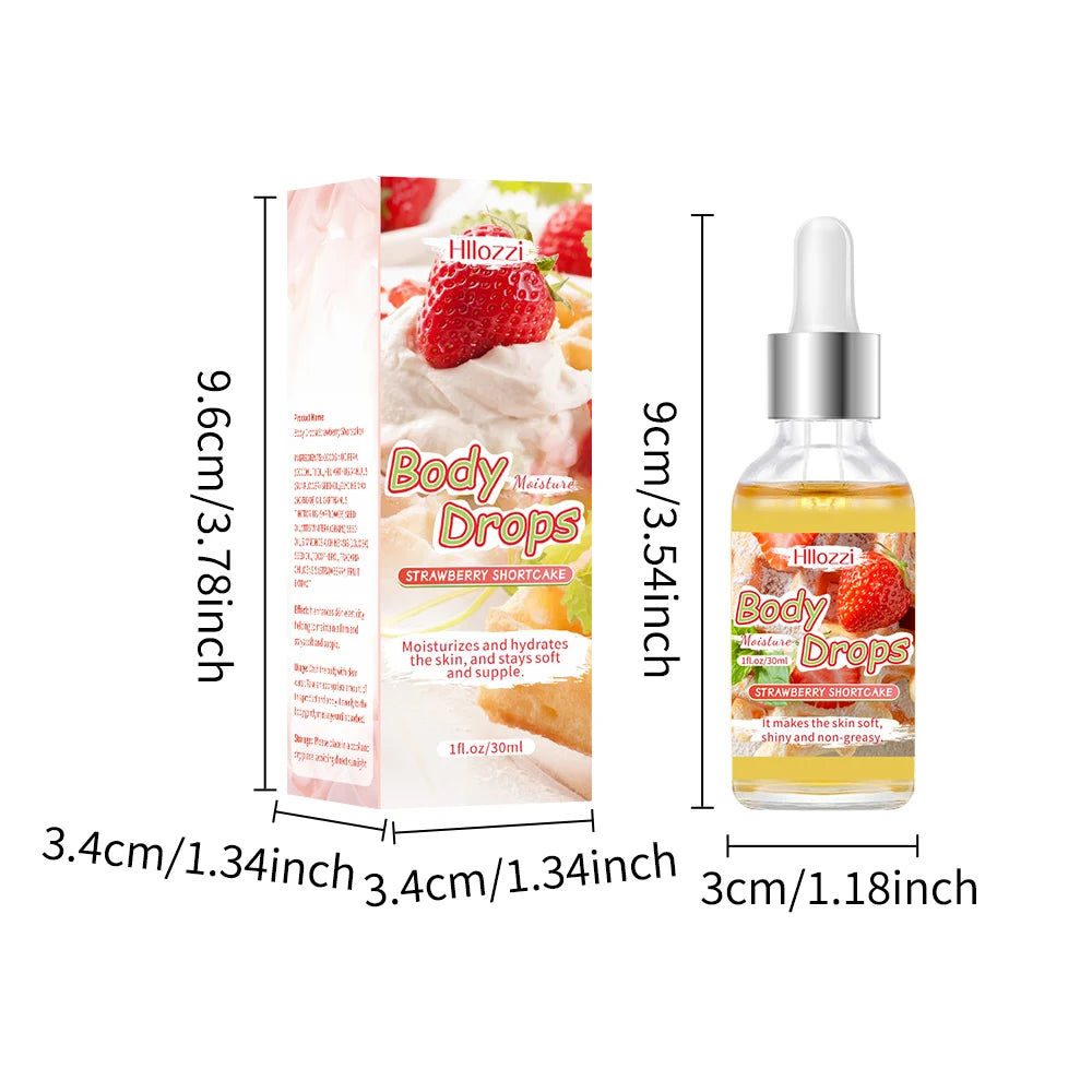 30mlHllozzi women's body oil drops, moisturizing skin, deep moisturizing