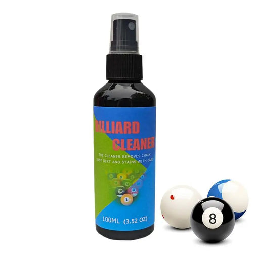 100ml Pool Ball Spray Billiard Ball Cleaning Agent Billiard Ball Maintenance Cleaner Pool Ball Polish Agent For Billiard Clean