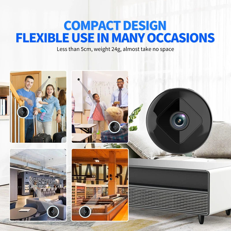 WiFi Security 1080P Camera Wireless Indoor Outdoor Night Vision Motion Detection Battery Powered Cloud Storage Video Recorder