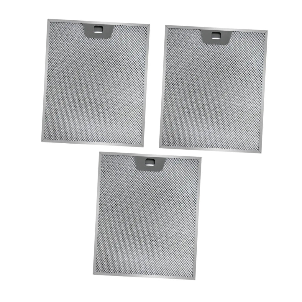 3 Pieces Range Hood Grease Filter WB02x24871 Kitchen Tool Accessory Supplies
