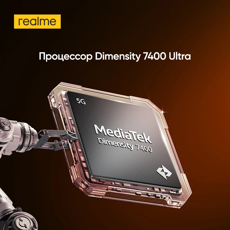 [New Launch] realme P4 Power 5G Smartphone 10001mAh Battery 80W Charge Dimensity 7400 Ultra Chipset 6.8" 144Hz Curved Display