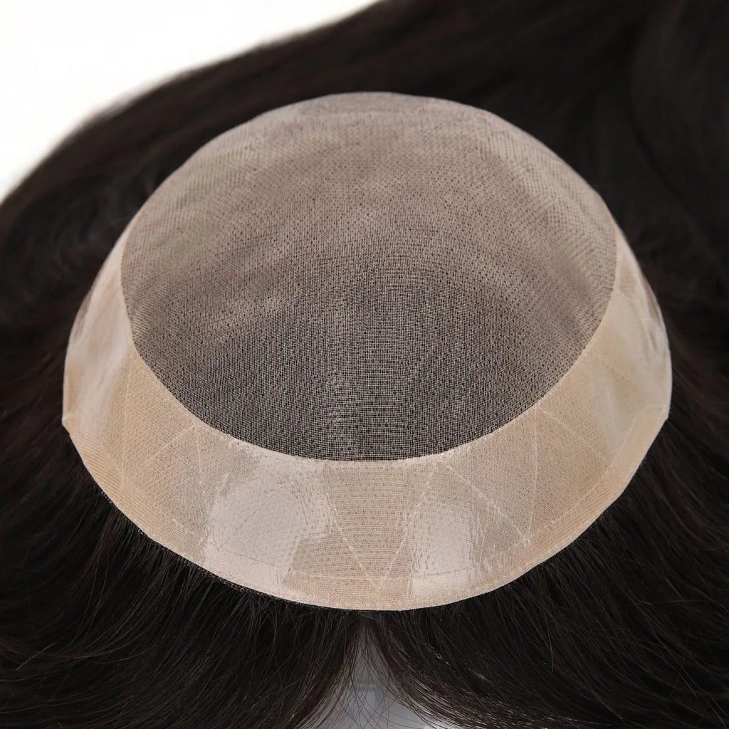TUW06 Hair System for Women Lush Brazilian Hair TopUnique Human Hair Toppers Natural Looking Hair Toppers Hair Piece Hair Topper