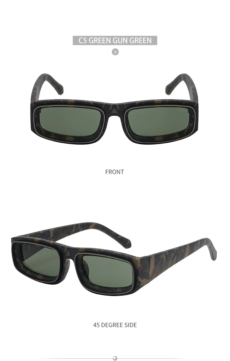 New Sunglasses for Men Women Retro Small Frame Glasses Men's Outdoor Sunscreen Sun Glasses UV400 Summer Fashion Accessories