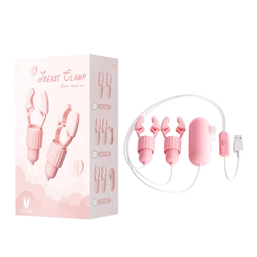 Sensitive Nipple Stimulator with Vibration - Dual-Action Pleasure Device for Women's Intimate Wellness & Massage