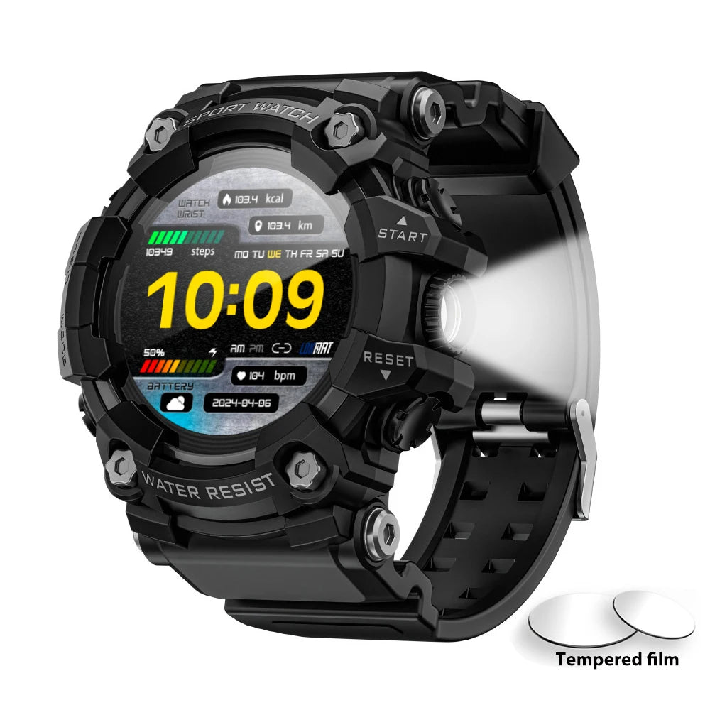 Fitness Tracker Smart Watch for Men Heart Rate Monitor Blood Pressure Smart Watch Suitable for Android IOS