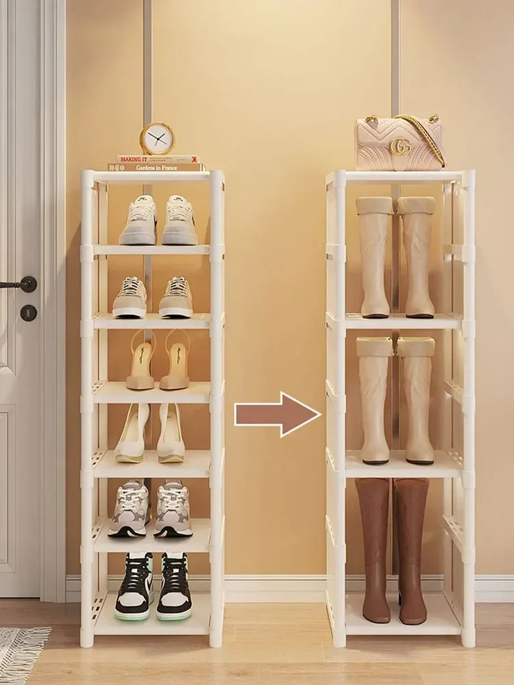 Shoe-shelf Organizer Home Furniture Simply Storage Cabinets Shoe Living Room Multi Layer Installation Zapatero Shoemakers