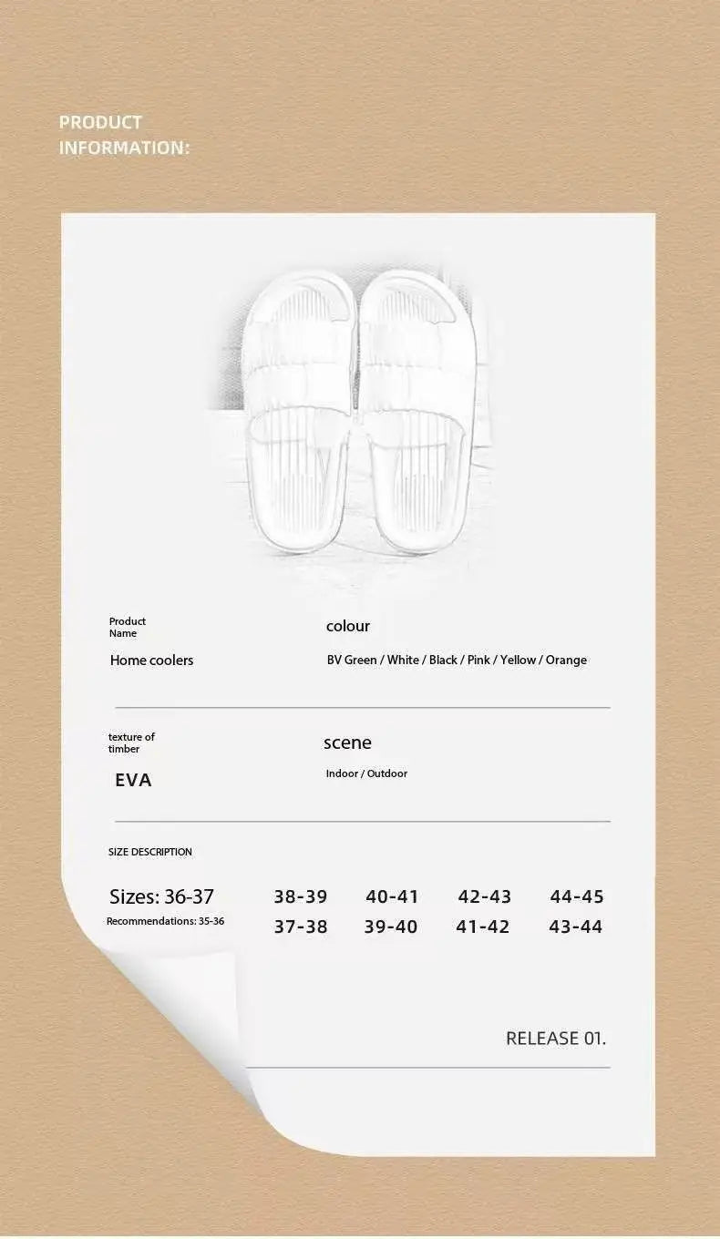 Women Soft Sole Cloud Slippers Thicken Platform Indoor Outdoor Beaches Sandals Summer EVA Non Slip Flip Flops 2025 New Wholesale
