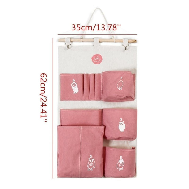 Home Hanging Storage Bag Organizer Container Car Bathroom Door Wardrobe Wall