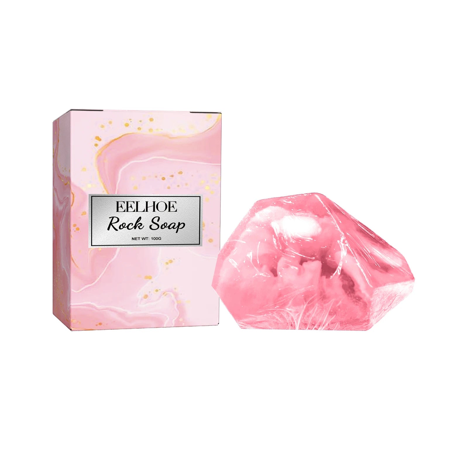 Bath Gem Soap Moisturizing Hydrating Smooths Skin Long-Lasting Fragrance Brightens Elbows Joints Whitens Beautifies Body Skin