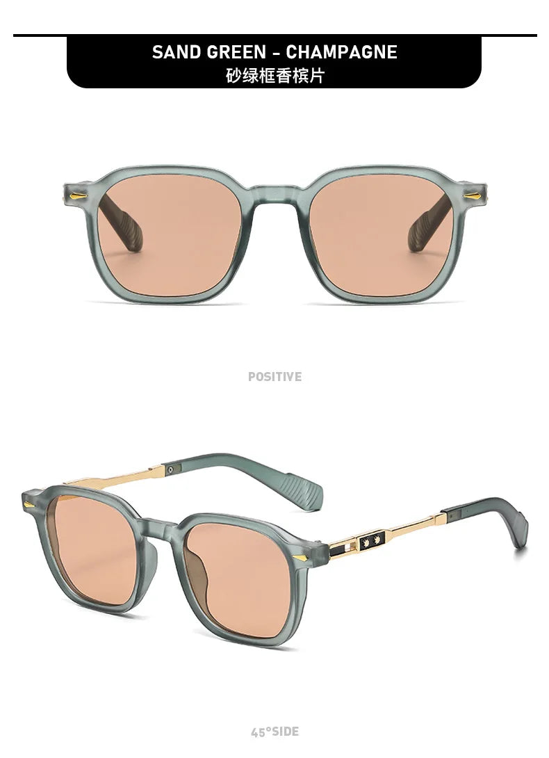New Retro Sunglasses With Uv Protection Frame Sunglasses For Sun Protection Eyewear9042
