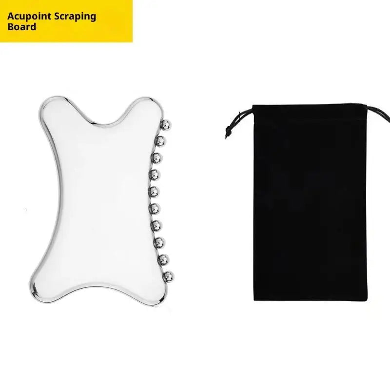Gua Sha Board Guasha Massage For Face Stainless Steel Body Massager Facial Scraping Plate SPA Guasha Scraper For Neck Back
