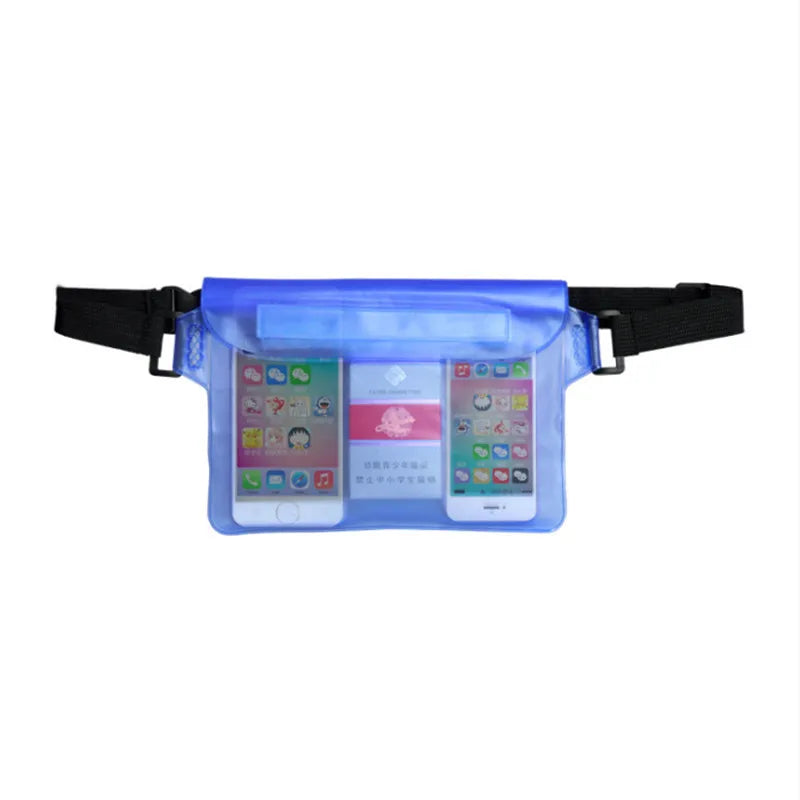Sealing Waterproof Swimming Waist Bag PVC For iPhone iPad Sports Pouch Fanny Case Storage Bag Underwater Mobile Phones Dry Bags