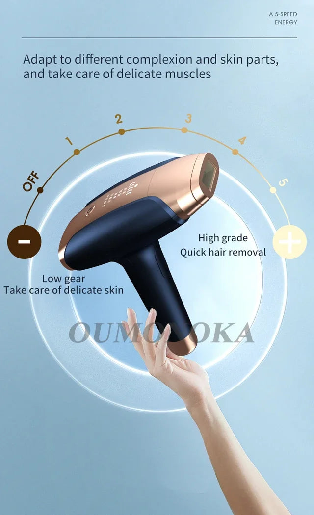 Permanent Laser Hair Removal Bikini Women's IPL Depilators Shaver Facial Hair Cutting Machine Men's Razo to Remove Hair Trimmer