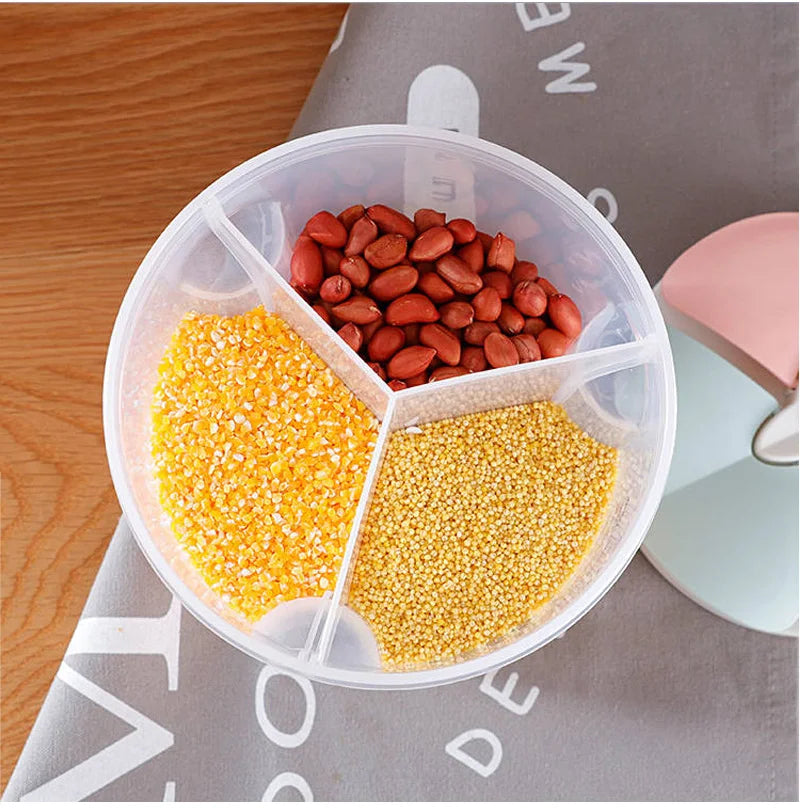 Kitchen Storage Box Food Storage Box Kitchen Supplies Grain Storage Tank  Transparent Organizers Moisture-Proof Sealed Cans