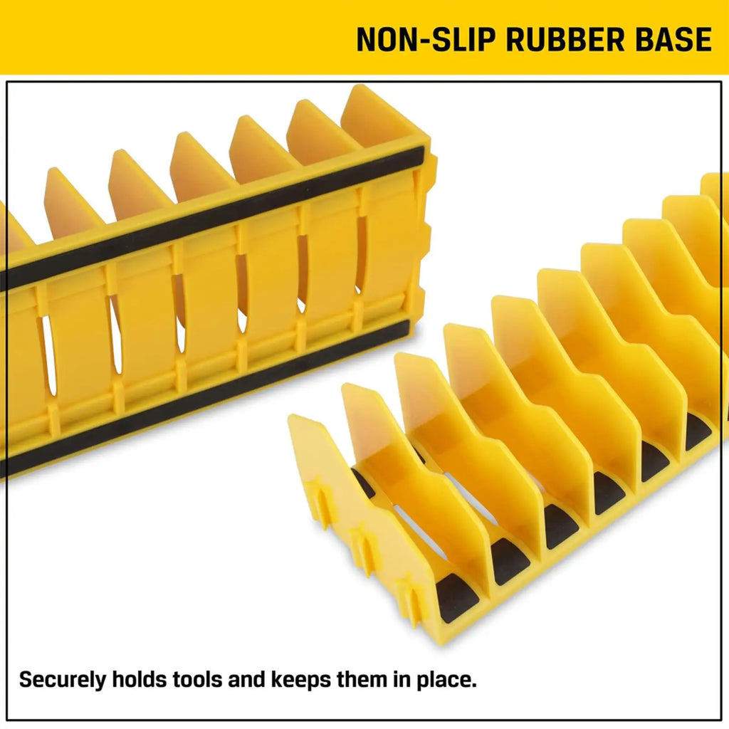 plier organizer rack Organizer Storage Rack Space-Saving Practical with Nonslip Rubber Base 10 Slots Pliers Cutters Organ