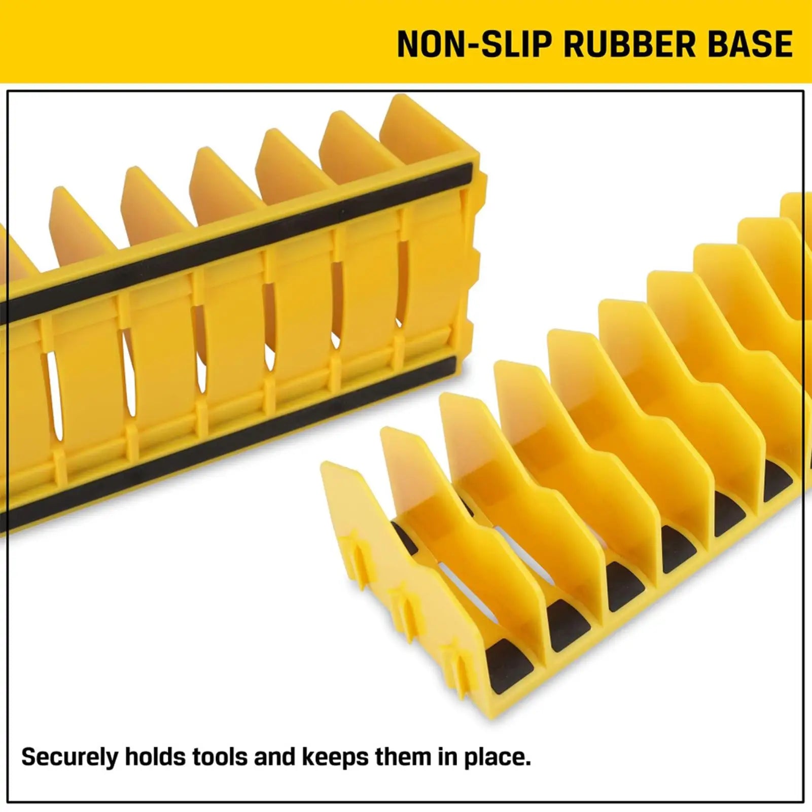 plier organizer rack Organizer Storage Rack Space-Saving Practical with Nonslip Rubber Base 10 Slots Pliers Cutters Organ