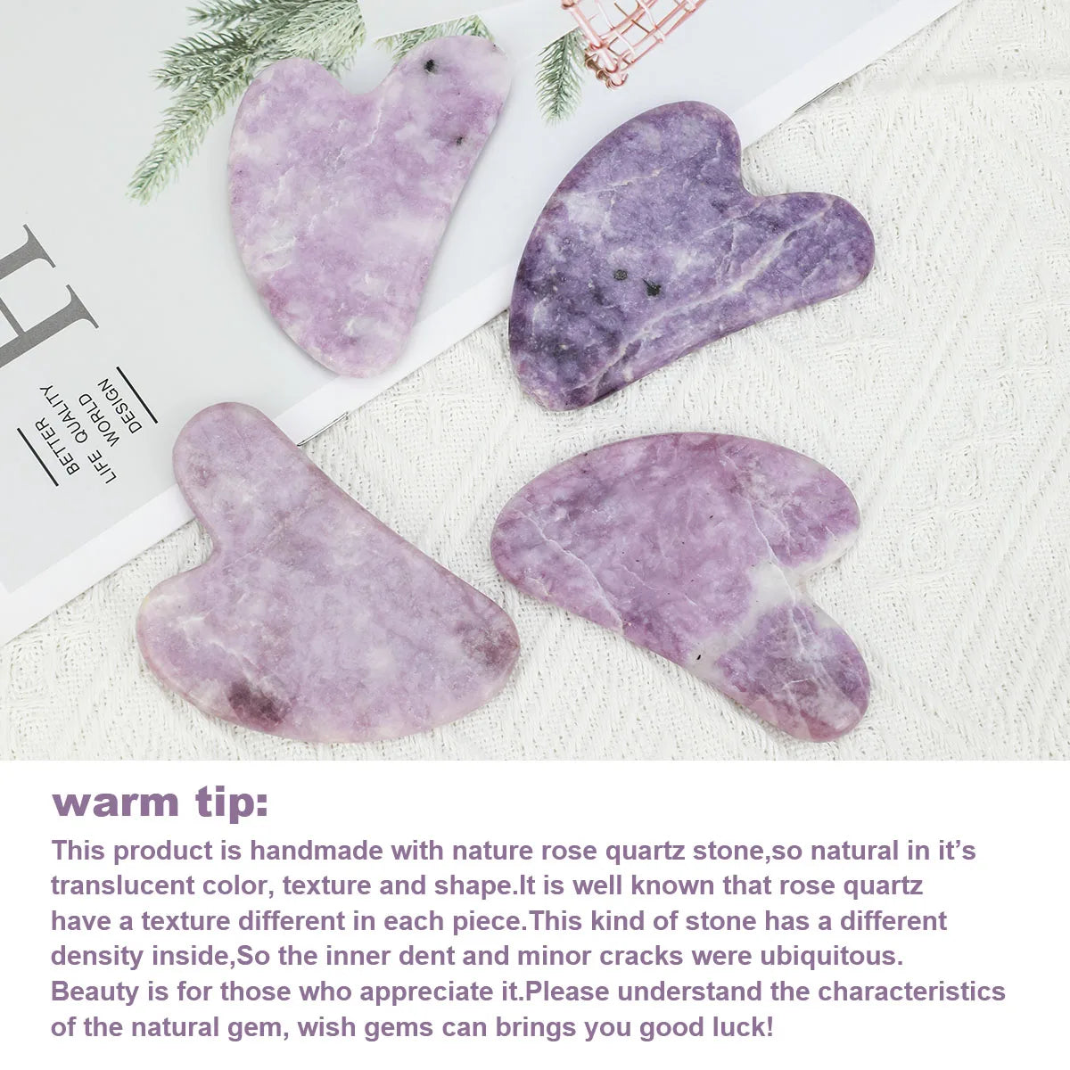 Guasha Massage Natural Stone Jade Scraper Facial Gua Sha SPA  Neck Massager for Face Lifting Wrinkle Remover Beauty Healty Tool