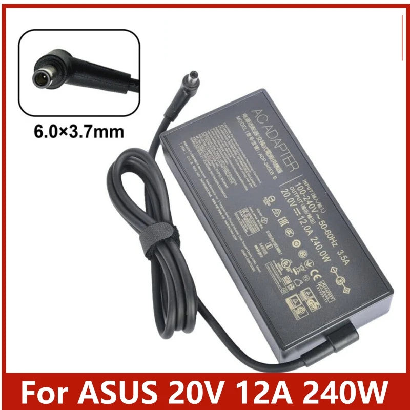 240W 20V 12A AC Adapter Power Supply For ASUS ROG 15 GX550LXS RTX2080 S15 S17 G15 G513 GX550LXS G733QSA G733QR Laptop Charger