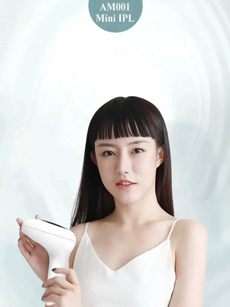 990,000 Flashes IPL Laser Hair Removal Device for Women, Painless Permanent Hair Remover for Home Use, Body, Bikini, and Face