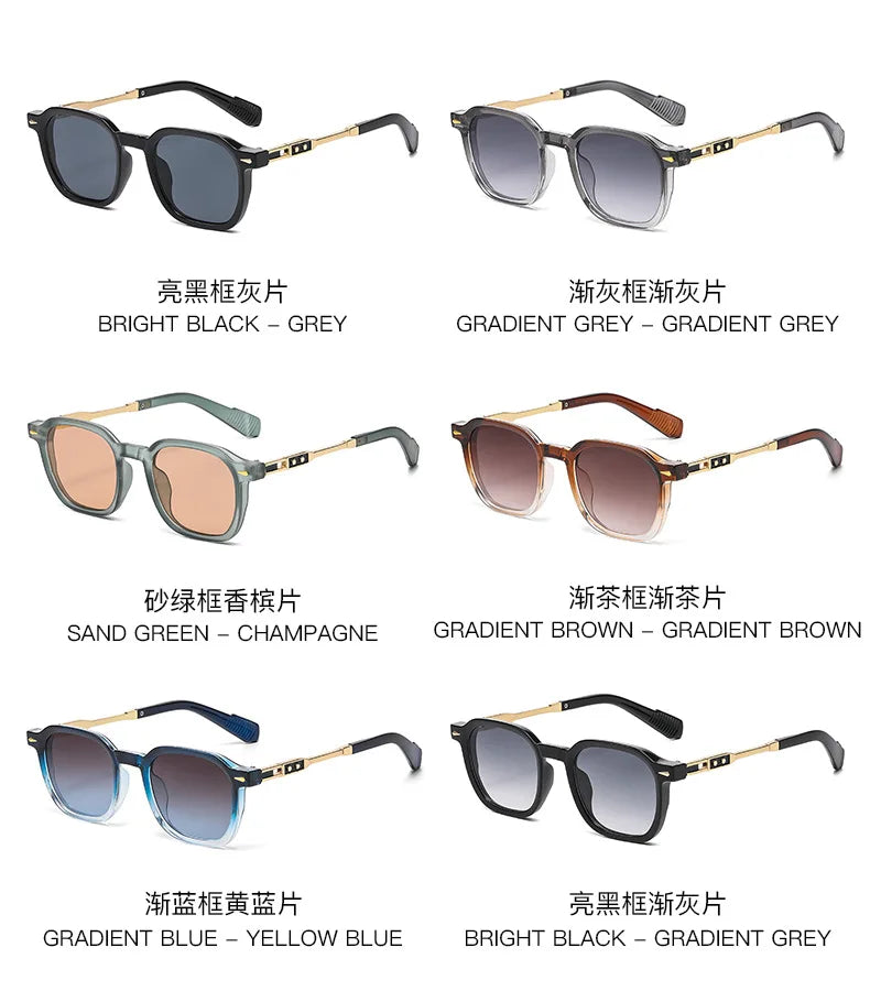 New Retro Sunglasses With Uv Protection Frame Sunglasses For Sun Protection Eyewear9042