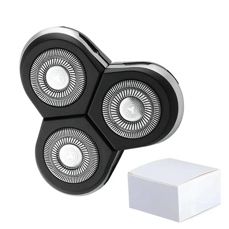 Replaceable 3D 4D 5D Floating Electric Shaver Head Spare Nose Trimmer Hair Clipper Head Facial Cleaning Brush And Massage Head