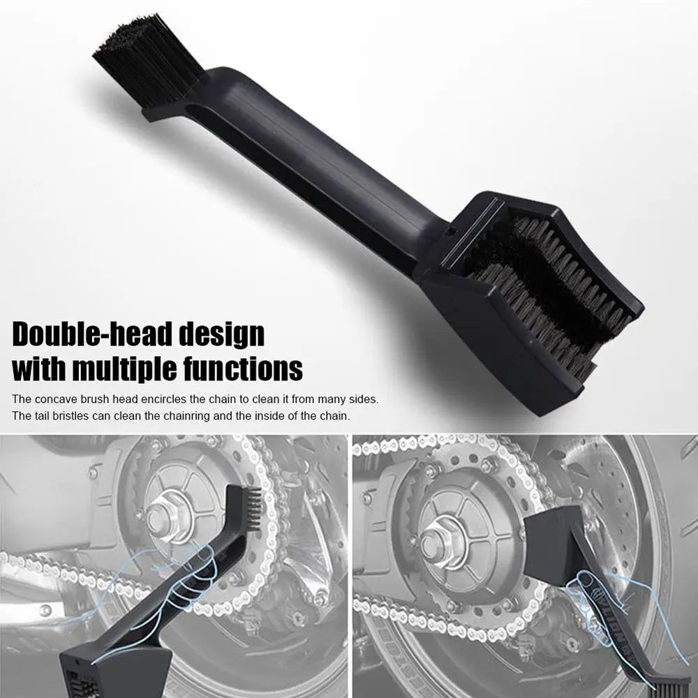 Tool Cleaning Kit Tire Cleaning Brush Motorcycle Chain Cleaner Bicycle Chain Clean Brush Gear Chain Brush Bike Chain Cleaner