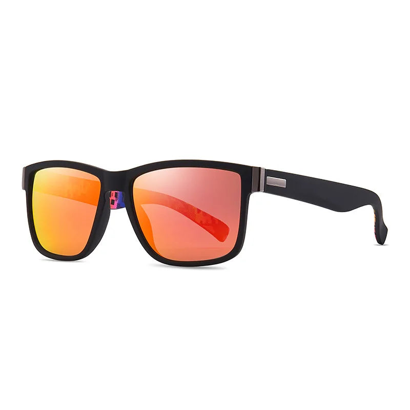 Classic UV400 Sunglasses for Men and Women Fashion Outdoor Sports Fishing Hiking Golf, Travel Square Retro Eyewear