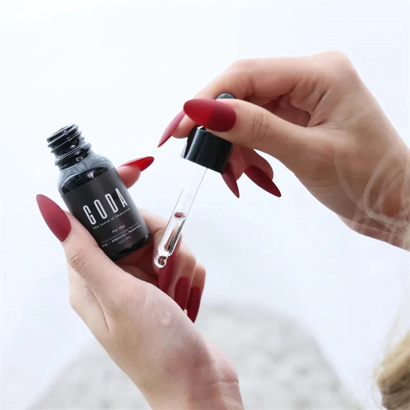 50ml GODA Silk Body Oil & Pheromone Fragrance Body Oil Smooth And Delicate Skin Deeply Nourishing And Moisturizing Long-Lasting