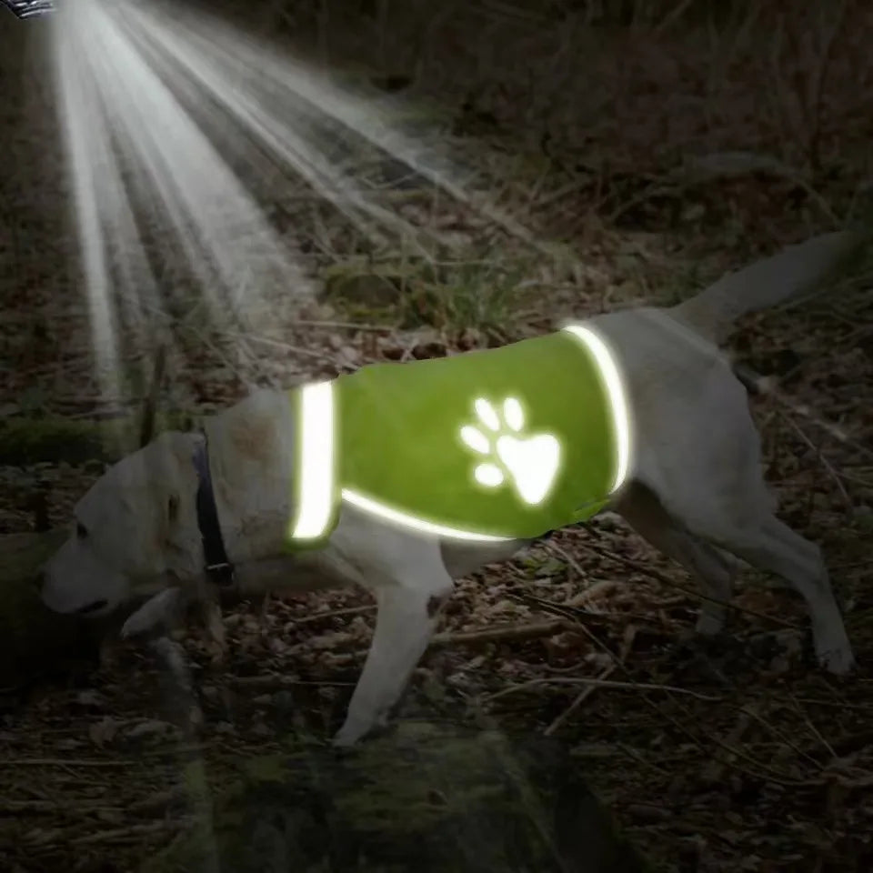 Reflective Dog Vest Clothes Breathable Pet Puppy Dog Safety Outdoor Walking Running Vests For Small Medium Large Dogs Chihuahua