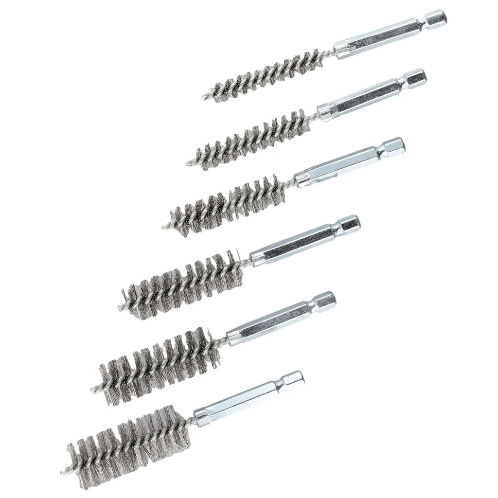 Hot New Tools & Workshop Equipment Cleaning Brush Drilling Brushes 6 Pieces 6 Sizes Cleaning Brushes Electric Drill
