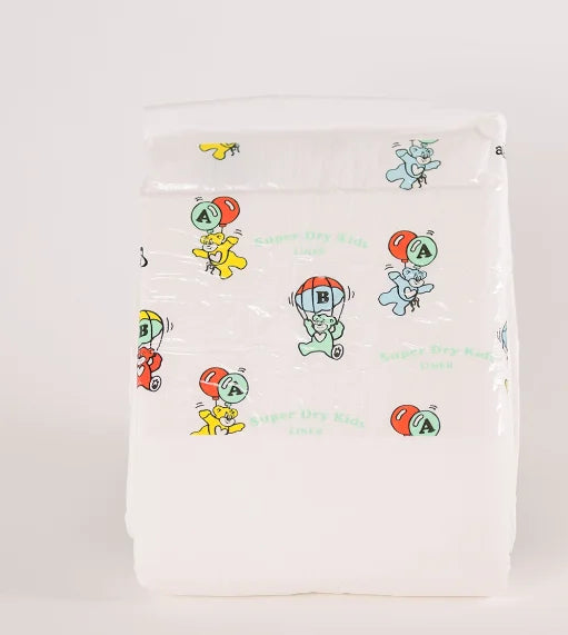 Adult Baby Diaper ABDL Diapers Brief High Absorption DDLG Cute Cartoon Pattern Cotton Soft Thick Disposable Diaper For Men Women