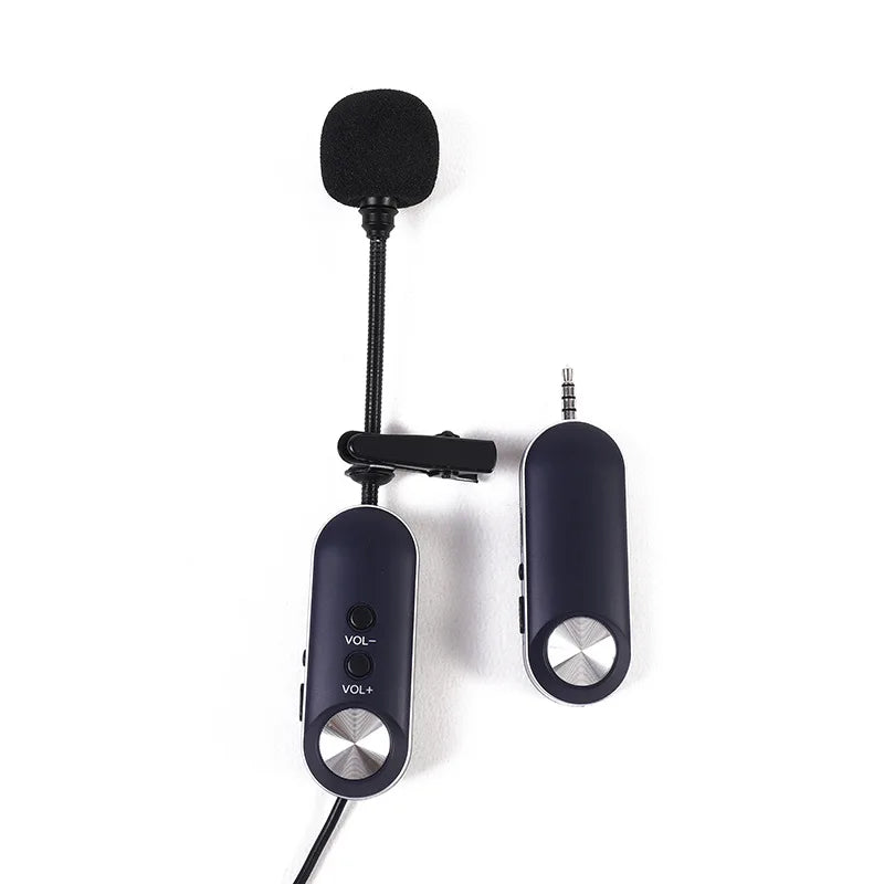 Wireless Microphone Saxophone UHF with Receiver and Transmitter Condenser Recording Live Show for Saxophone Musical Instrument