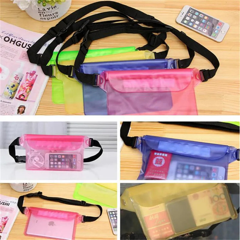 Waterproof Mobile Phone Storage Bag for Swimming, Rafting, and Diving - Keep Your Phone Safe and Dry