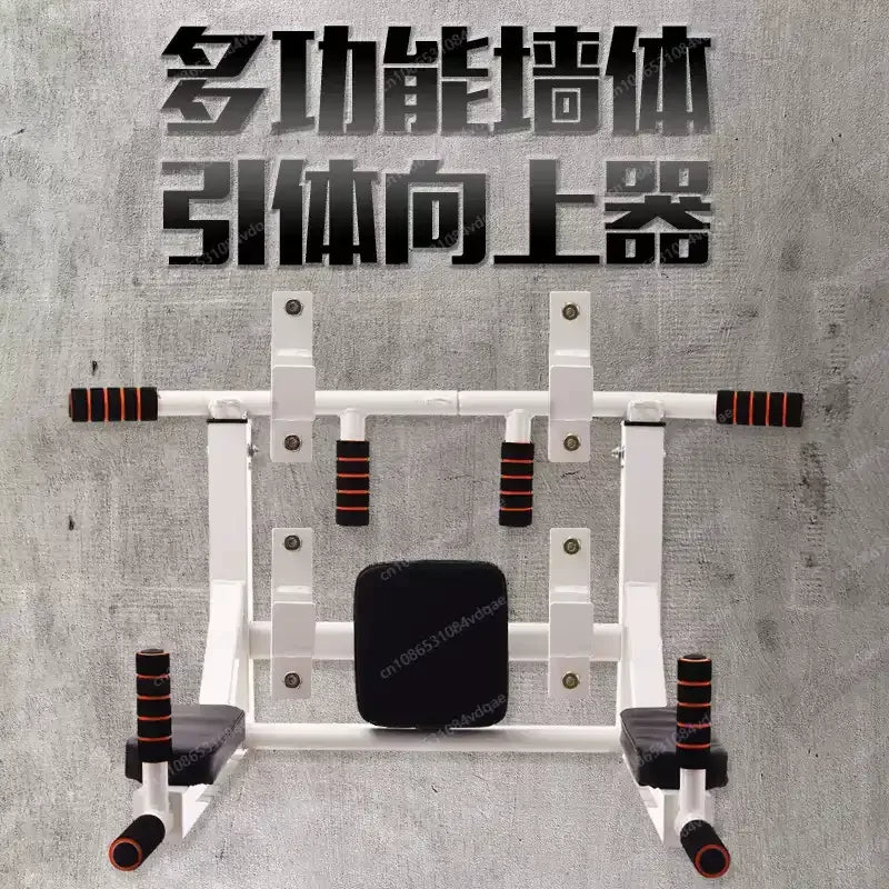 Wall Mounted Pull Up Bar, Heavy Duty Chin Up Bar, Fitness Training Equipment, Home Gym Workout, Horizontal Bar, Core Strength