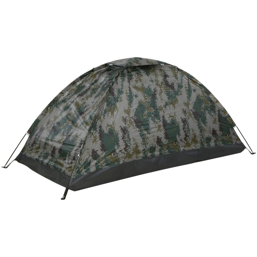 Ultralight Camping Tent Single Layer Portable Tent Anti-UV Coating UPF 30+ for Outdoor Beach Fishing