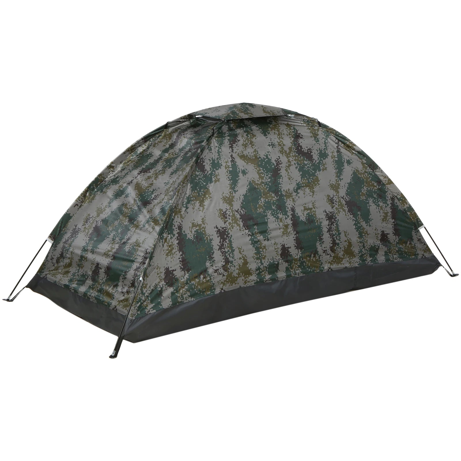 Ultralight Camping Tent Single Layer Portable Tent Anti-UV Coating UPF 30+ for Outdoor Beach Fishing