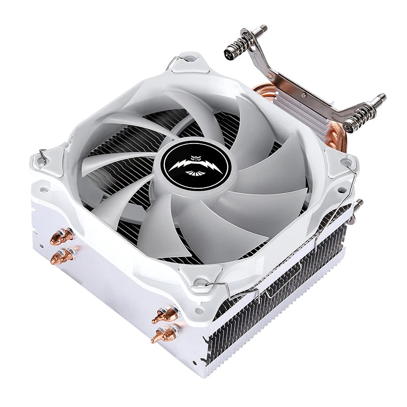 QiuzAim 4 Heat Pipe Efficient Radiator PC Air-Cooled x99 Processor CPU Cooler 120mm Fan install LGA2011 2066 115X 1200 1700 1851