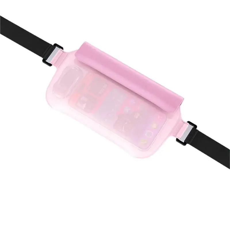 Waterproof Mobile Phone Pocket Bag Valuables Belt Bag Beach Swimming Snorkeling With Adjustable Touch Screen Drifting Snorkeling