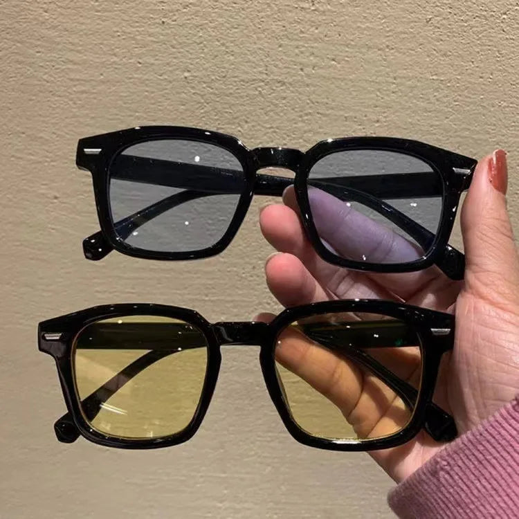 Vintage Sunglasses Unisex Rectangle Fashion Design Retro Sun Glasses Female Lady Eyeglass Cat Eye Casual Goggles 2025 New