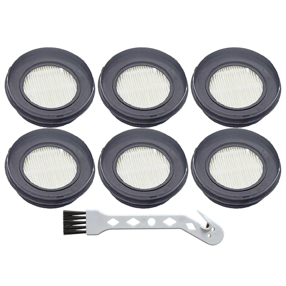 HEPA Filter Replacement For SunSare X7A-US And For Fieety For V7 Cordless Vacuum, Washable, Cleaning Brush